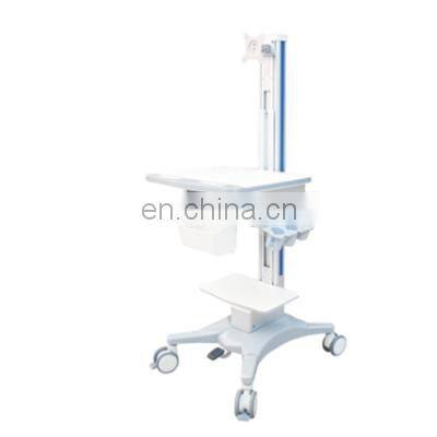 Plastic Aluminium Alloy Medical Equipment ENT Kit Endoscopy Cart Hospital Ultrasound Trolley photo-2
