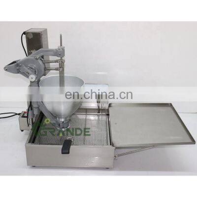 Mini Cheese Donut Deep Fryer 3 Shape Lokma Donut Ball Pon De Ring Mochi Automatic Donut Making Machine photo-4