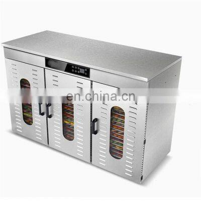 Commercial Three Rooms 60 Layers Fruit Apple Lemon Food Dehydrators Machine