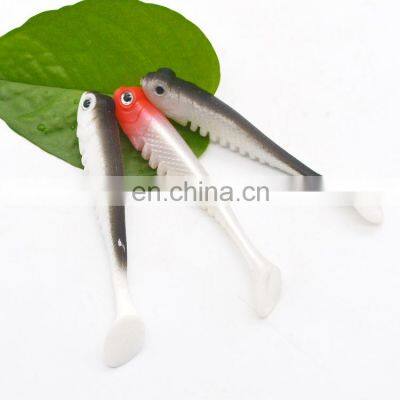 Fishing Swim bait8cm  4g High Quality Silicone Japanese Soft Plastic Fishing Lures