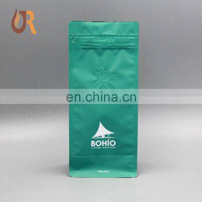 HOT 120g 250g 500g & 1KG Flat Bottom Coffee Packaging Coffee Bag