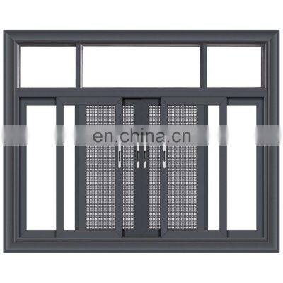 Frame Thermal Break Aluminum Graphic Design Horizontal Anodizing Aluminum Alloy Fiberglass Sliding Folding Screen 5 Years CN;SHN