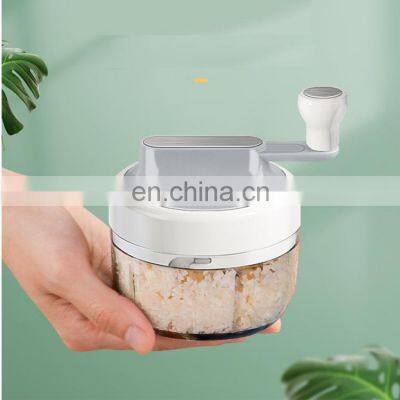 Best 170ml Portable Blender Small Hand Held Multi-Function Manual Mini Food Chopper