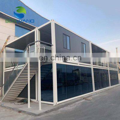 Simple install sandwich panels container house from china factory