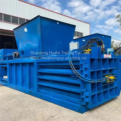 Horizontal hydraulic packer can compression plastic film bundling waste iron sheet pressing waste carton bundling