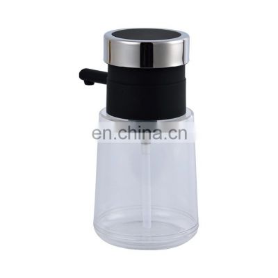 Factory Made 500Ml Black Pet Pump Bottle Pet Plastic Rose Gold 8 Oz Glass Lotion Bottle With Abs Lotion Pump 33 Mm