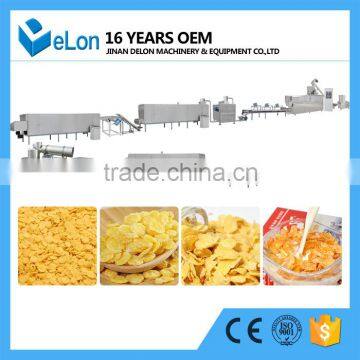 Corn flakes production process line/machine made in china