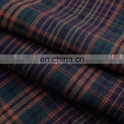 100% Cotton Yarn Dyed Check Design Plain Tartan Fabric for Women Garment photo-5