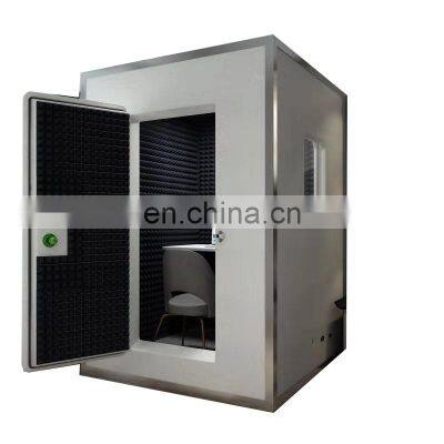 Live Webcasting Pod Acoustic Room for Telephone Commercial Meeting Office Booth Soundproof Studio Private Space Silence Pavilion photo-3