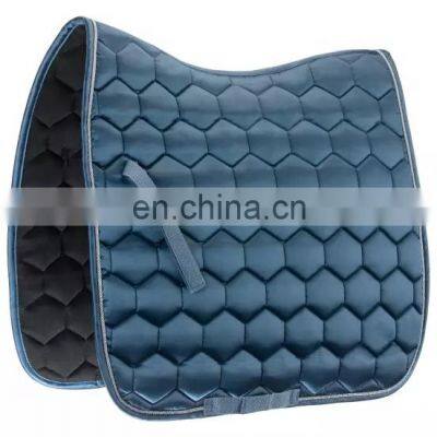 High Quality Horse Riding Equipment Cotton Saddle Pads Sets English Horse Saddle Pads