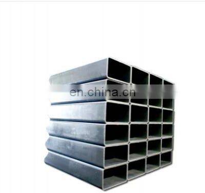 Square steel pipe square hollow sections black ms Hollow Black Square Tube Erw Pipe And Tube