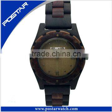 Most fashion watch men and women custom logo handcraft wood watch