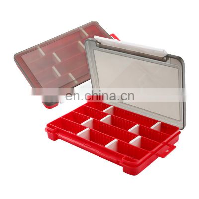 JOHNCOO Waterproof PP Plastic Fishing Tackle Box 3 Colors Bait Container Fish box