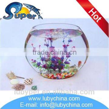 New design round glass aquarium with high quality