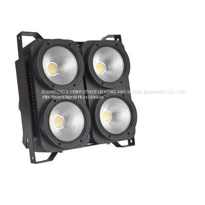 OEM ODM 4 Eyes Video LED Par Light DMX 512 RGBW 4in1 White Led television studio Audience Blinder Stage Lights