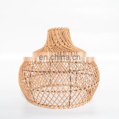 Unique Wicker Handmade Lampshade, Rattan Lamp Shade, Pendant Wicker Lamp cheap wholesale