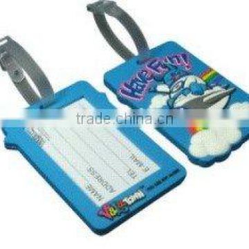 printing plastic Luggage tag