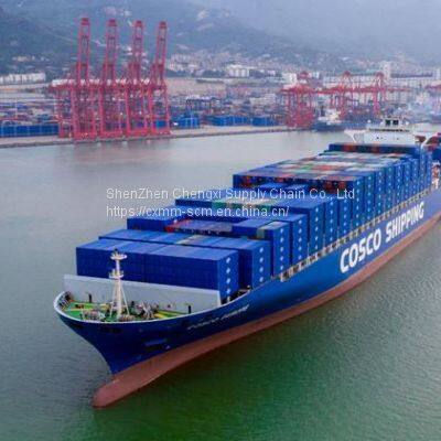 International Ocean Freight Departed From China