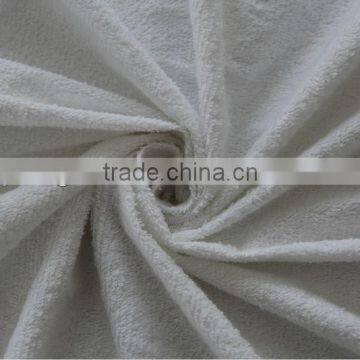 Wholesale washable waterproof flannel fabric for mattress cover