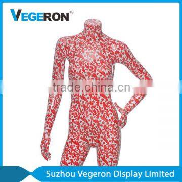 Aquagraphics half body fiberglass female mannequin torso