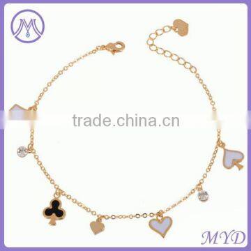 Fashion DIY Charms Bracelets With Kinds of Metal Charms
