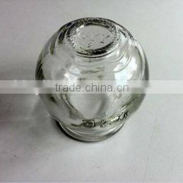 # 2 Glass cups of cupping set Guo Yi Yan brand