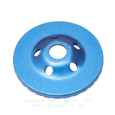 Good Quality 115/125 mm Double Row Diamond Cup Grinding Wheel for Polishing Concrete, Granite, Marble, Floor photo-4