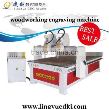 jinan china 1325 two heads cnc router machine !!on discounting!!!