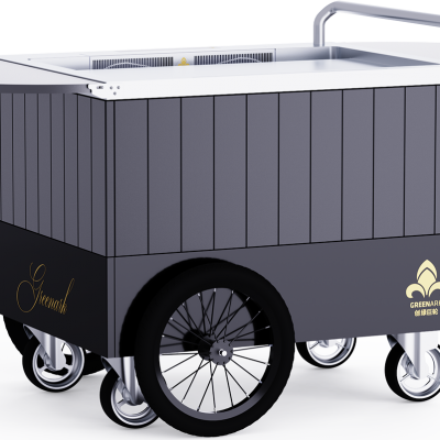 Mobile Teppanyaki Grill Durable For Over 20 Years Food Grade Board Hibachi Grill Table photo-2