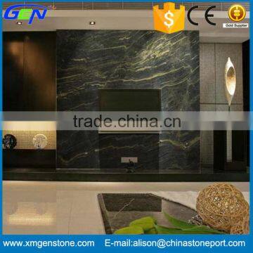 Attractive Design Flashy Style Polished Green Wall Floor Marble