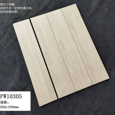 Good Quality 200X1000mm Glazed Porcelain Ceramic Floor Wooden Tile photo-5