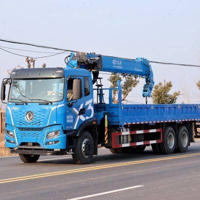 Heavy Duty 30 Ton Foldable Boom Crane Truck With Hydraulic Knuckle Arm photo-4
