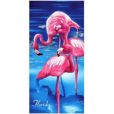 Flamingo Beach Towels Microfiber Printed Beach Towels/Printing Beach Towels