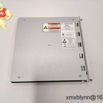 Bently Nevada 3500/65-01-01 Input Module – High-integrity signal acquisition for the 3500 protection system