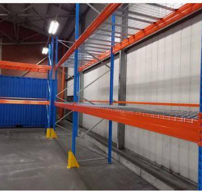 U Support Punch Pallet Flared Channel Heavy Duty Wire Mesh Decks Racks photo-2