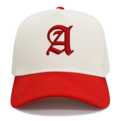 Вышиванные 100% хлопковые пятипанельные бейсбольные кепки, унисекс, с регулируемым размером