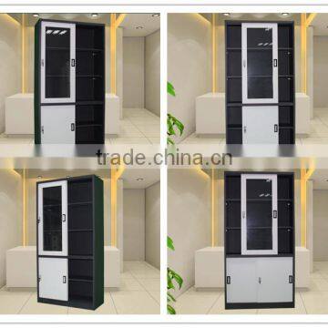 Laboratory Steel Glass Door Storage Cabinet Data Document Filing Cabinet/Cupboard Lock photo-3