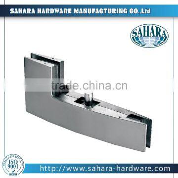 FT-540 best selling quality stainless steel zinc alloy patch fitting glass door top crank clamp