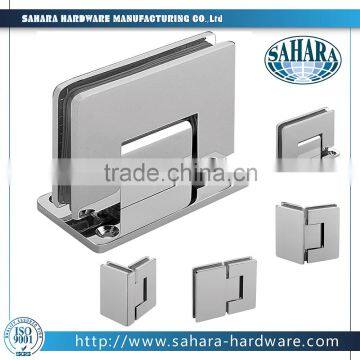 Square Glass Door Patch Fitting Door Closer Type Glass Shower Door Hinge photo-3