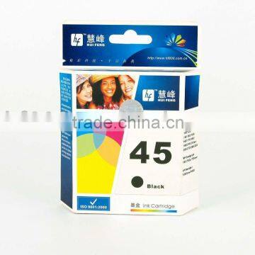 Remanufactured and Compatible Ink Cartridge for HP 51645A/HP 45