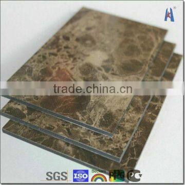 guangzhou marble aluminum composite panel building decoration material