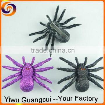 2015 halloween props rubber spider toy