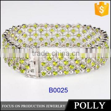 Factory Direct Sale Jewelry 925 Sterling Silver Bracelet Jewelry 2015 Fashion Bracelet for Women photo-2