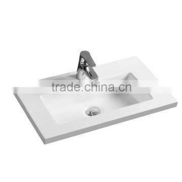 JETMAN Marble Ceramic Basin Bathroom Wash Sink