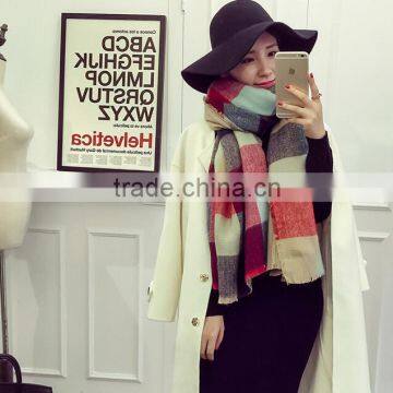 New Tassel Striped Plaid Fashion Woman Cashmere Poncho photo-3