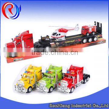 Cheap plastic friction large toy trucks