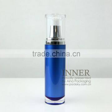 200ml Blue High End skincare Lotion Bottle