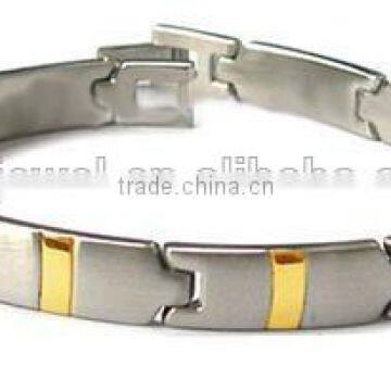 Hot sale locking bracelet men's stainless steel bangles