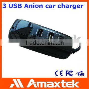 Triple USB Car Charger/ Andorid Phone Charger/ OEM USB Charger