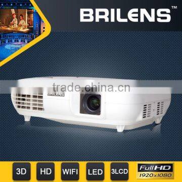 led beamer full hd 3d Home Theater 300inch 1920*1080 Digital Video 3D Smart Proyector beamer